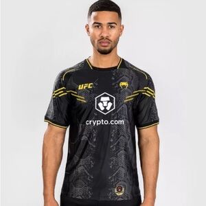 UFC Men's Authentic John Jones Adrenaline Fight Night Walkout Jersey 4XL